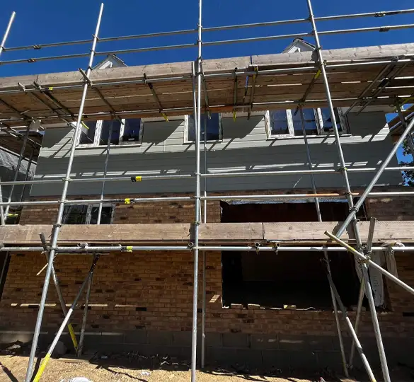 picture of us installing a roof