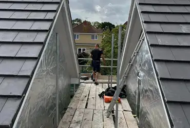 picture of pitched roof